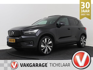 Volvo XC40 Recharge P8 AWD R-Design | Uitklap Trekhaak | Panoramadak | Org NL | CarPlay | Digital Cockpit | 360 Camera | Leer |