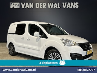 Peugeot Partner 1.6 BlueHDi L1H1 Euro6 Airco | 3-Zits | Navigatie | Apple Carplay | Cruisecontrol Parkeersensoren, zijdeur, bijrijdersbank
