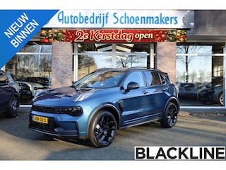Lynk & Co 01 1.5 261PK! BLACKLINE! + 6.6Kwh LADEN! 360-CAMERA STOELVERW. PANO/SCHUIF MEMORY INFINITY DAB NAVI CARPLAY ELEK.ACHTERKLEP 20"LMV