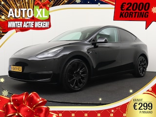 Tesla Model Y Long Range AWD 75 kWh 351 PK BlackLine Pano-Dak Full AutoPilot
