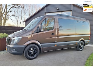 Mercedes-Benz Sprinter 316 2.2 CDI Automaat. Camper 6 persoons, Slaap-Hef-dak, Luifel, Fietsendrager, Airco, Luchtvering stoelen.