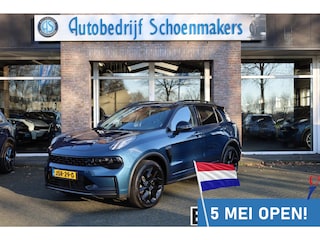 Lynk & Co 01 1.5 261PK! BLACKLINE! + 6.6Kwh LADEN! 360-CAMERA STOELVERW. PANO/SCHUIF MEMORY INFINITY DAB NAVI CARPLAY ELEK.ACHTERKLEP 20"LMV