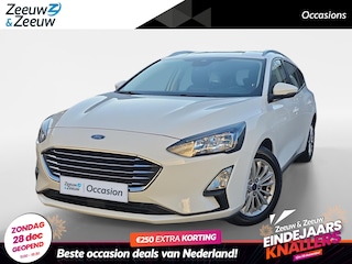 Ford Focus Wagon 1.0 EcoBoost Titanium Business | Navigatie | Cruise Control | Apple Carplay/ Android Auto | Parkeersensoren achter | 12 maanden garantie! |