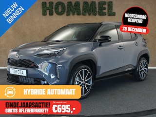 Toyota Yaris Cross 1.5 Hybrid 130 GR Sport - INCLUSIEF GR SPORT PLUS PACK - FULL OPTION - PANORAMADAK - ELEKTRISCHE ACHTERKLEP - STUUR/STOEL VERWARMING VOOR - HEAD-UP DISPLAY - DODEHOEKDETECTIE - ADAPTIEVE CRUISE CONTROL - KEYLESS ENTRY/START - GETINTE RAMEN ACHTER