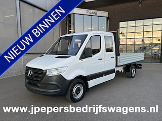 Mercedes-Benz Sprinter 315 CDI RWD L3 Dubbele cabine / Open laadbak / Airco / Cruise control / Palenrek