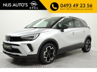 Opel Crossland 1.2 Turbo Elegance | automaat | navi | pdc v/a + camera | carplay | stoel/stuurverwarming | keyless | dode hoek | 17 inch LM | cruise | bluetooth