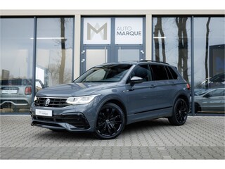 Volkswagen Tiguan 2.0 TSI DSG 191PK 4Motion | R-Line Black Style | Panoramadak | 20" LM Velgen | IQ LED | Trekhaak | Keyless | Achteruitrijcamera | Virtual Cockpit | Adaptive Cruise Control | Stoelverwarming |