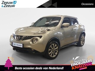 Nissan Juke 1.2 DIG-T S/S Tekna | Lederen bekleding | Navigatie | Schuifdak |