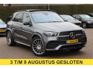 Mercedes-Benz GLE 350 de 4MATIC Premium Plus AMG / Trekhaak / Panoramadak / 360Camera / Head-up / 21'' / Luchtvering / Keyless / Apple CarPlay / Matrix LED / Stoelventilatie / Stuurverwarming / 4zone airco / Stoelverwarming 4x