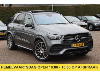Mercedes-Benz GLE 350 de 4MATIC Premium Plus AMG / Trekhaak / Panoramadak / 360Camera / Head-up / 21'' / Luchtvering / Keyless / Apple CarPlay / Matrix LED / Stoelventilatie / Stuurverwarming / 4zone airco / Stoelverwarming 4x