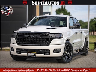 Dodge Ram 1500 Limited Night High Output 540HP 706Nm | Massage + Full Option | De Meest Luxe en Volle Pick-Up in zijn Klasse | Comfortabele Dubbele Cabine met Royale 5 Zitplaatsen | BPM vrij | Nu Leverbaar uit Voorraad | Voorraad Nr 2336 - 7700