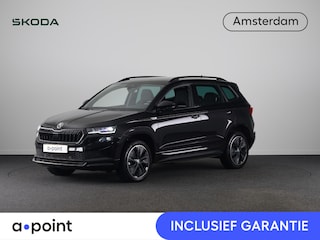 Skoda Karoq 1.5 TSI ACT Sportline Business 150 pk Automaat (DSG) | Verlengde garantie | Navigatie via App | Parkeersensoren | Achteruitrijcamera | Adaptieve cruise control | Stoelverwarming |
