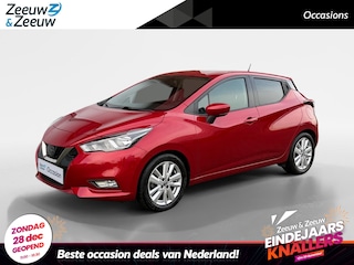 Nissan Micra 1.0 IG-T N-Connecta 100PK | 1ste eigenaar | Navigatie | Airco | Cruise Control | Apple Carplay | Android Auto | Achteruitrijcamera | Parkeersensoren achter | Lichtmetalen velgen |