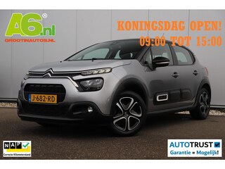 Citroën C3 1.2 PureTech Feel Navigatie Carplay Android Climate Cruise Control Rijstrooksensor Parkeersensor All-season banden!