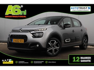 Citroën C3 1.2 PureTech Feel Navigatie Carplay Android Climate Cruise Control Rijstrooksensor Parkeersensor All-season banden!