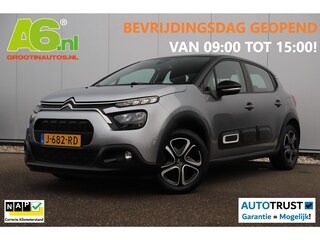 Citroën C3 1.2 PureTech Feel Navigatie Carplay Android Climate Cruise Control Rijstrooksensor Parkeersensor All-season banden!