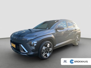 Hyundai Kona 1.6 141pk GDI HEV Premium | Premium audio | 360 camera | Bestuurdersstoel met geheugen | Adaptive cruise control | Dodehoek detectie | Full LED koplampen | Stoelverwarming | Stoelventilatie | Stuurverwarming