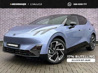Lynk & Co 02 More 66 KW | Adaptive Cruise Control | Panoramadak | Harman Kardon Premium Audio Systeem | 360 gr. camera | Stoel/Stuurverwarming | Apple CarPlay/Android Auto | 20"LM-velgen | Tot 445 km elektrisch bereik