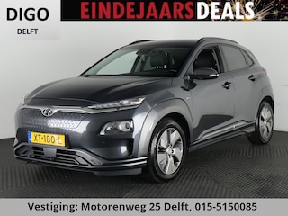 Hyundai Kona EV PRIMIUM 64 KWh ACCU 96% GARANTIE 2019* 1e EIG BEREIK TOT 487 KM WLTP!!! SCHUIFDAK ZEER LUXE