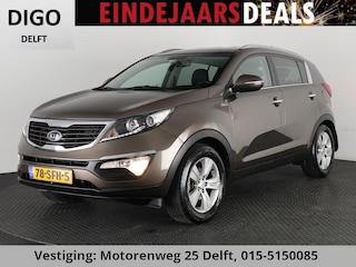 Kia Sportage 2.0 X-EXCUTIVE 4WD PLUS PACK AUTOMAAT 1600 KG TREKKEN.LEDER.PDC.LMV. GOED ONDERHOUDEN