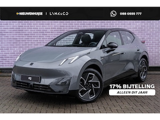 Lynk & Co 02 Core 66 kWh | Adaptive cruise control | Achteruitrijcamera | Panoramadak | 11KW lader | Stoelverwarming | Dodehoekdetectie | Apple Carplay/Android Auto | Keyless entry