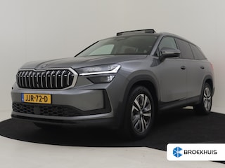 Skoda Kodiaq 1.5 TSI MHEV Sportline Business 7p 150pk | Trekhaak | Panorama dak | 7 persoons | Lederen bekleding | Camera achter | Navigatie | Elektrische bestuurdersstoel met geheugen | 18"LMV