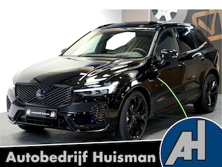 Volvo XC60 2.0 T8 AWD 335kW/455pk Aut8 MJ2026 Plug-in hybrid Ultra Black Edition LUCHTVERING + HARMAN/KARDON + PANORAMADAK + BLIS + STOELMASSAGE + PILOT ASSIST + STOELVERWARMING V&A + ADAPT.CRUISE + STUURVERWARMING + 360 CAMERA + PARKSENSOREN + 21" LM-VELGEN!!