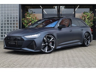 Audi A6 Avant TFSI quattro | Milltek, Keramisch, Carbon in/ex, B&O, Panoramadak, Zitklima, Adaptive Cruise Control, Zonweringspakket, Wrap matblauw