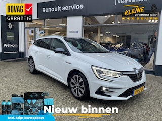 Renault Mégane IV Estate 1.3 TCe 160 EDC Business Edition One | Apple Carplay/Android Auto | Lederen bekleding | Glazen schuif-kanteldak | Stoel en stuurverwarming | Inparkeersysteem |