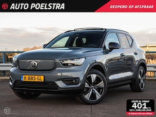 Volvo XC40 Recharge P8 AWD R-Design 78 kWh 408 PK Panoramadak Harman kardon Rondomzicht Camera Cruise Control Adaptief Warmtepomp NIEUWE hoogvoltaccu SOH 100%