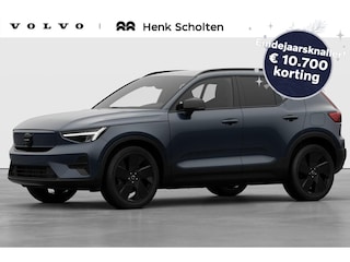 Volvo EX40 Single Motor Extended Range Plus Black Edition | | Eindejaarsknaller Nieuwprijs € 56.430,= eerste tenaamstelling 27-12-2025 |Adaptieve Cruise Control & Pilot Assist | Rondomzicht camera | Draadloze Telefoonlader | Electronic Climate Control | Elektrisch Bedienbare Achterklep | Keyless Entry | Rijstrooksensor Met Correctie | Navigatiesysteem | Parkeersensoren | LED Koplampen