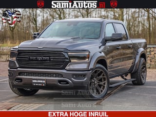 Dodge Ram 1500 Laramie Sport 5.7 V8 HEMI 402PK 4x4 | Panorama dak | 12' Scherm |Granite Crystal Metallic | Crew Cab | 5 Persoons | Dubbele Cabine | DC | VOORRAAD NR 2522 - 41248 |