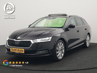 Skoda Octavia Combi 1.4 TSI iV Business Edition Plus Plug In Hybrid 204pk Dealer O.H. PHEV | Trekhaak | Adaptive Cruise | Canton Audio | Alcantara Sportstoelen Memory & Verwarmd | Apple Carplay | Sfeerverlichting | Stuur Verwarmd | Virtual | Navigatie | Keyless |