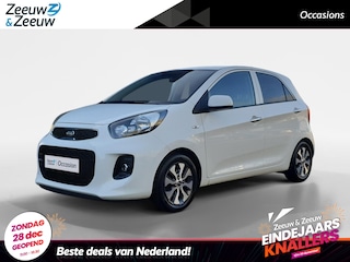 Kia Picanto 1.0 CVVT ComfortPlusLine Navigator | Navigatie | Camera | Climate control | Cruise control | Elektrische ramen en spiegels | Lichtmetalen velgen |