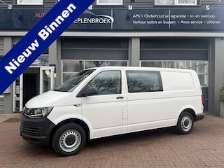 Volkswagen Transporter 2.0 TDI L2H1 DC 2018 km 84.000 Nap 1e eigenaar Trekhaak,Airco,Cruise,Cv Dealer onderhouden