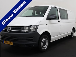 Volkswagen Transporter 2.0 TDI L2H1 DC 2018 km 84.000 Nap 1e eigenaar Trekhaak,Airco,Cruise,Cv Dealer onderhouden