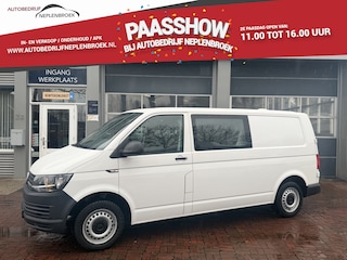 Volkswagen Transporter 2.0 TDI L2H1 DC 2018 km 84.000 Nap 1e eigenaar Trekhaak,Airco,Cruise,Cv Dealer onderhouden