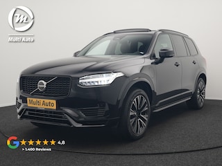 Volvo XC90 T8 Recharge AWD Plus Dark LONG RANGE 7 Persoons Plug In Hybrid 456pk Dealer O.H. PHEV | Trekhaak Af Fabriek | Panodak | Adaptive Cruise | Camera | Harman & Kardon | Lederen Sportstoelen Memory & Verwarmd | Stuur Verwarmd | Google Assistent | Apple Carplay | Keyless | DAB