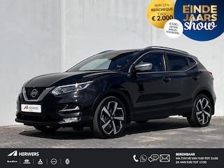 Nissan Qashqai 1.3 DIG-T Tekna + Automaat / 1.500kg trekgewicht! / Panoramadak / Navigatie / Apple Carplay Android / Leder / Camera 360° / 19" LM wielen /
