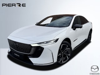 Mazda 6e Takumi 68.8 kWh ZWART LEDER INTERIEUR | 360 CAMERA | PANORAMADAK | 19 INCH LMV DIRECT RIJDEN | 18 % BIJTELLING | 0% RENTE