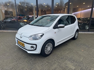 Volkswagen Up 1.0 75pk HighUp White Edition, Navi,Cruise,Pdc,Airco,Stoelverw,