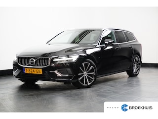 Volvo V60 T6 Plug-in hybrid AWD Core Bright | Achterbank verwarmd | Achteruitrijcamera | Apple Carplay/Android Auto|telefoonintegratie premium