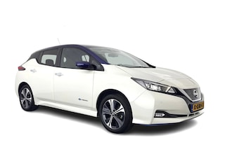 Nissan Leaf e+ Tekna 62 kWh {SOH-95%} (INCL-BTW) *Aut.*LEATHER-MICROFIBRE | FULL-LED | ADAPTIVE-CRUISE | BOSE-AUDIO | TOP-VIEW | DAB | KEYLESS | NAVI-FULLMAP | DAB | HEATED-COMFORTSEATS | BLIND-SPOT | PRIVACY-GLASS | 17''ALU*