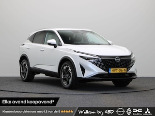 Nissan Qashqai 158pk MHEV Xtronic N-Connecta | Automaat | 18" Lichtmetalen Velgen | Stoel, Stuur en Voorruitverwarming | Adaptieve Cruise Control | Keyless Entry |
