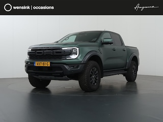 Ford Ranger 3.0 Ecoboost | Aut. | Double Cab | Raptor | 2-zits | WRAP DARK GREEN MET. | LEDEREN BEKLKEDING | RAPTOR | 360° CAMERA | TREKHAAK | ADAPTIVE CRUISE CONTROL | APPLE CARPLAY | LED KOPLAMPEN |