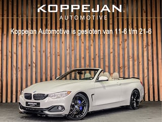 BMW 4-serie Cabrio 435i High Executive 306PK Automaat | NEKVERWARMING | STOELVERWARMING | STUURVERWARMING | CAMERA | KEYLESS | HEAD-UP |