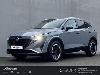 Nissan Qashqai 1.3 MHEV Xtronic N-Connecta Automaat / Navigatie / 1.800 kg trekgewicht / Adaptieve CC / Camera 360° / Apple Carplay Android / 18" LM wielen /