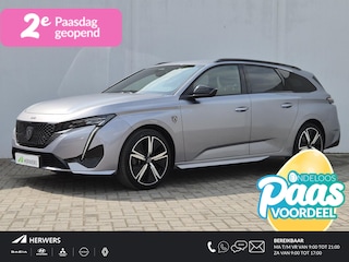 Peugeot 308 SW Hybrid 136 e-DCS6 GT Automaat / Apple Carplay Android Auto / Navigatie / Adaptief cruise control / Keyless Entry/Start / Rondomzicht camera / Lichtmetalen wielen 18“ /