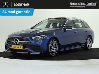 Mercedes-Benz C-klasse Estate 300 e AMG Plug-In Hybride Edition AMG-Line | Panorama Schuif-Kanteldak | Alarm Klasse 3  |360° camera | Stuur en Stoelverwarming. Inclusief 24 maanden Mercedes-Benz Certified garantie voor Europa.