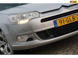 Citroën C5 Tourer 2.0 16V Exclusive AUT | Gris Aluminium | Elek.verstelbare stoelen/Clima/Cruise/Half-leder - Super compleet!